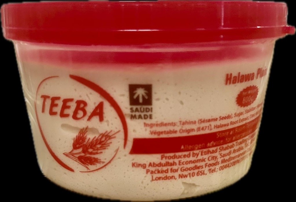 [4450] Halawa Teeba Plain 800 g*12 Net